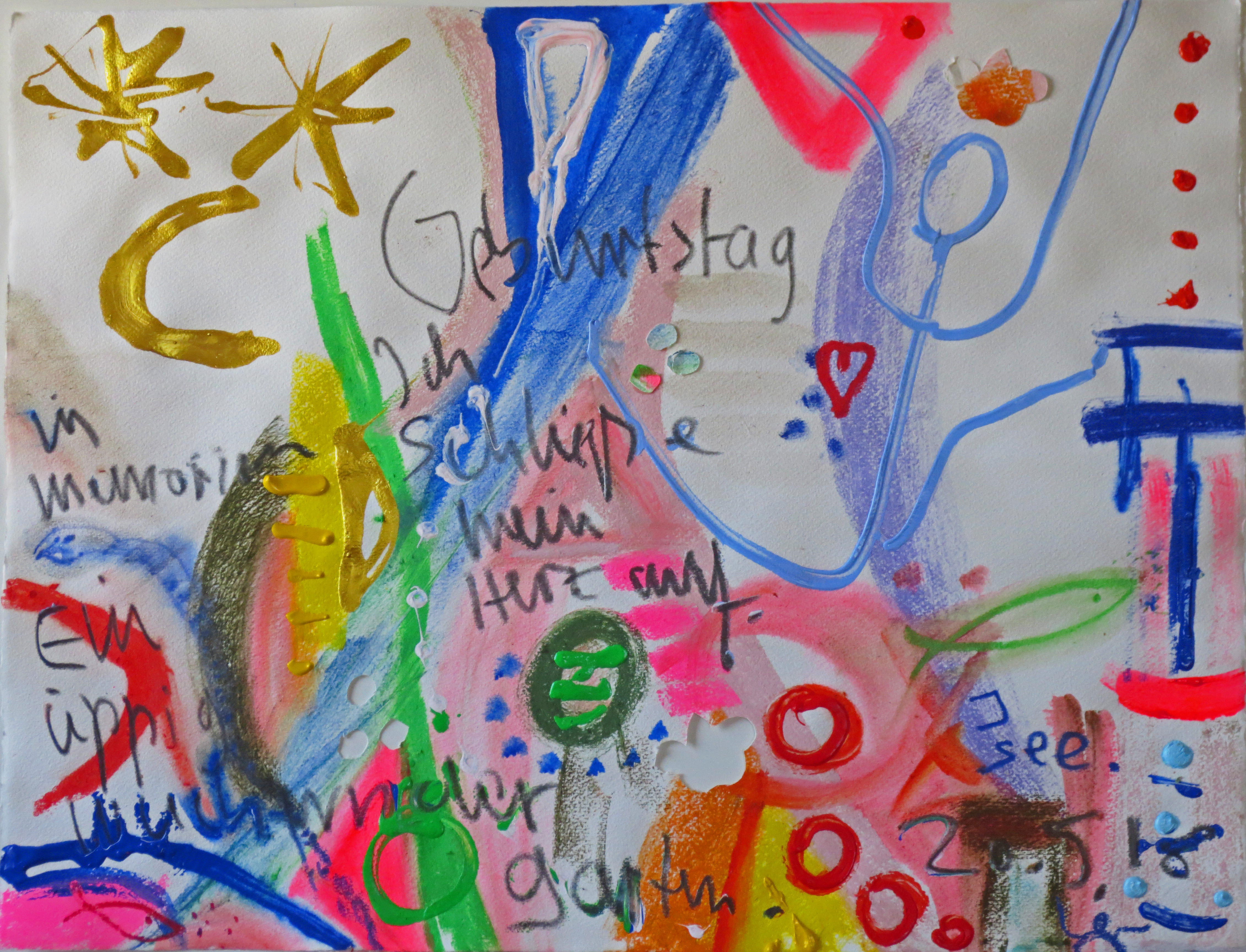 20180520_Geburtstag_mixed media/collage